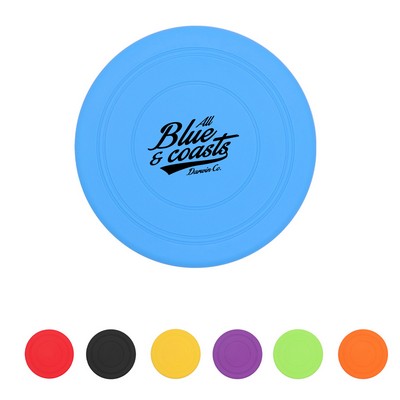 Round Soft Rubber Dog Flying Disc