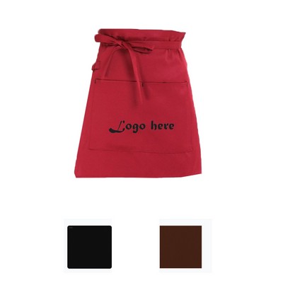 Handy Service Half Waist Apron&Pocket