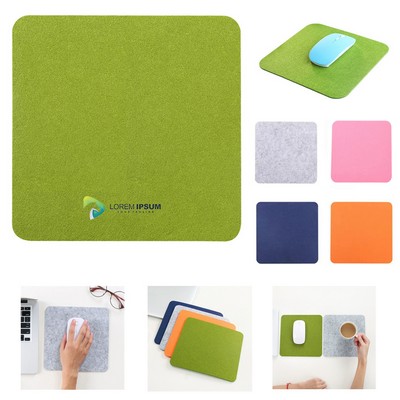 Felt Office Mouse Pad With Environmental Protection