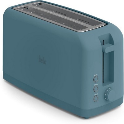 4 Slice Slim Toaster - (Blue)