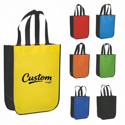 Custom Logo Reusable Bags Bulk - Non Woven Foldable Totes For Events & Retail Promotion