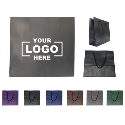 Square-Bottom Kraft Paper Carry Bag