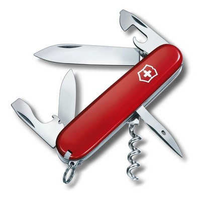 Spartan 12 Function Swiss Army Knife - Red