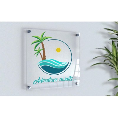 8" x 10" ACRYLIC WALL SIGN