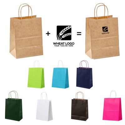 Large Kraft Paper Tote Bag