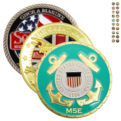 Custom Zinc Alloy Commemorative Coin