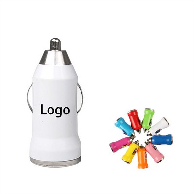 ABS Bullet-Shaped Car Phone Charger