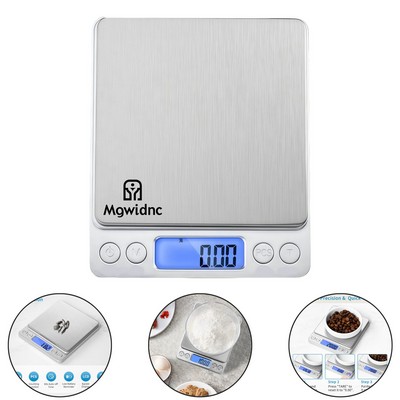500g High Precision Jewelry Scale Mini Pocket Electronic Scale Portable Kitchen Food Scale 0.01g