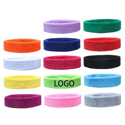 Sweat-Absorbing Sports Headband