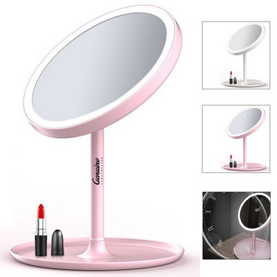 Rechargeable LED Makeup Mirror