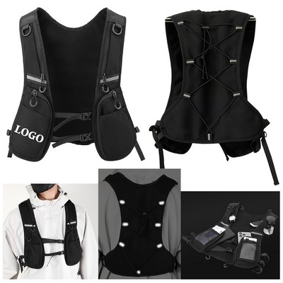 Waterproof Bike Commuter Vest Pack Bag