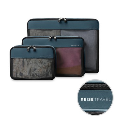 Briggs & Riley Check In Packing Cube Set - Ocean