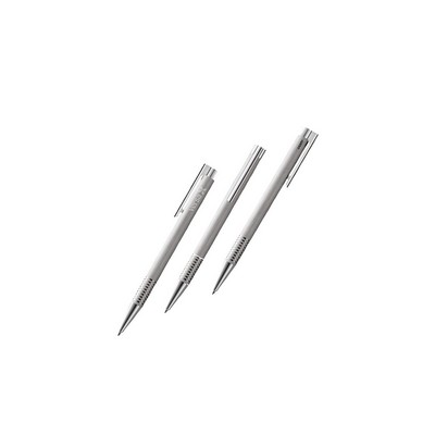 LAMY Logo Brushed Stainless Steel Ballpoint Pen