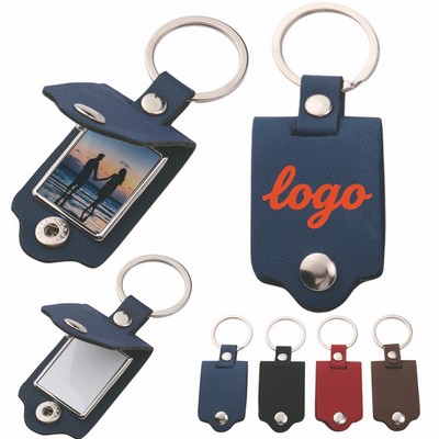 Leather Frame Keychain