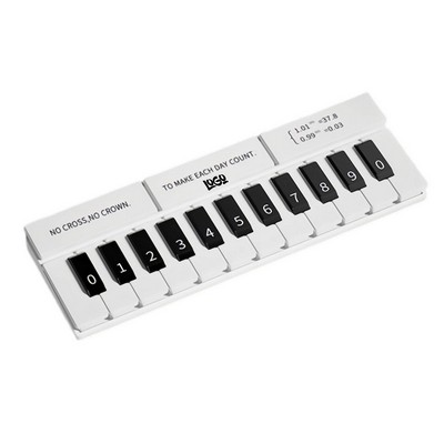 Piano Temporary Parking Phone Number Plate Car Decoration