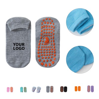 Non Slip Grip Pilates Yoga Sock 8.25" Length Adult Size