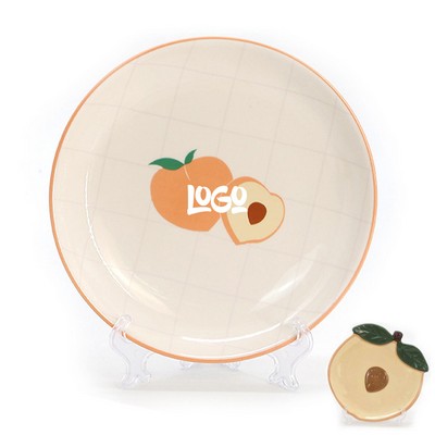 Peach Plate