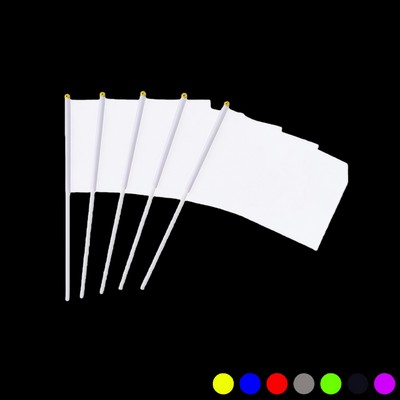 5" x 8" Custom Hand Held Flags For Events And Celebrations