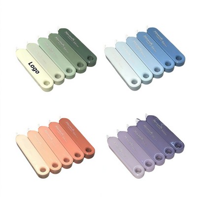 Gradient Color Correction Tape Set with Quiet Flip Top Design