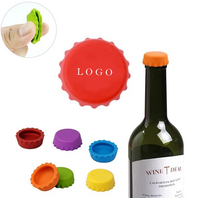Silicone Bottle Cap Drink Sealers Bottle Beer Wine Lid