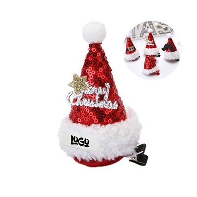 Christmas Decoration Hair Clips Cute Headdress