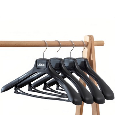 Wide Shoulder Plastic Suit Hanger