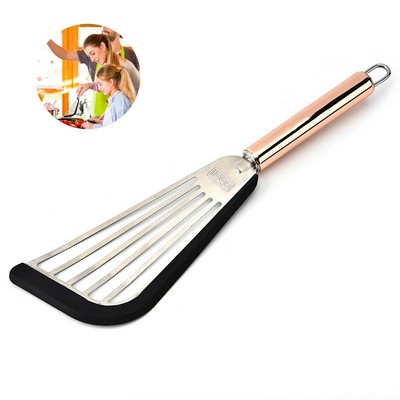 Silicone Stainless Steel Fish Spatula
