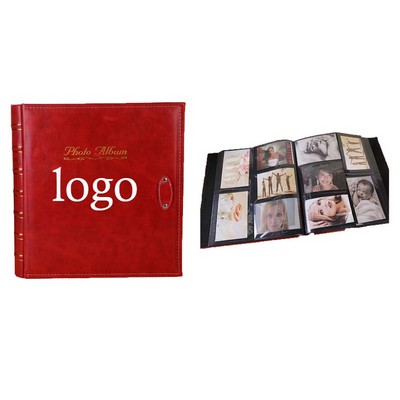 PU Leather 500 Pockets Photo Album