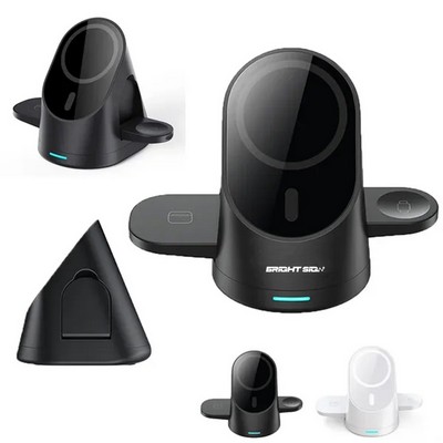 Wireless Charging Station for Phones/Watch/Earbuds