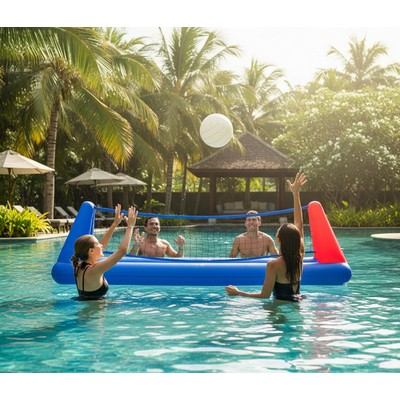 Inflatable Pool Volleyball Court
