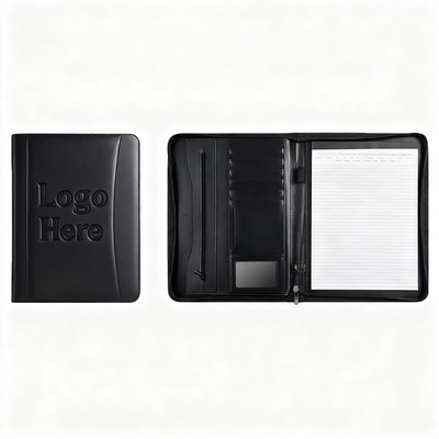 A4 Premium Multifunctional Zipper Portfolio