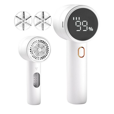 Smart LED Fabric Shaver & Lint Remover: 6-Blade Rechargeable Garment Revitalizer