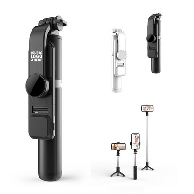 Wireless Remote Control Selfie Stick with Light