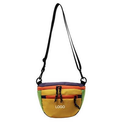 Outdoor Portable Mini Chest Bag Trendy Casual Handbag Crossbody Waist Pack