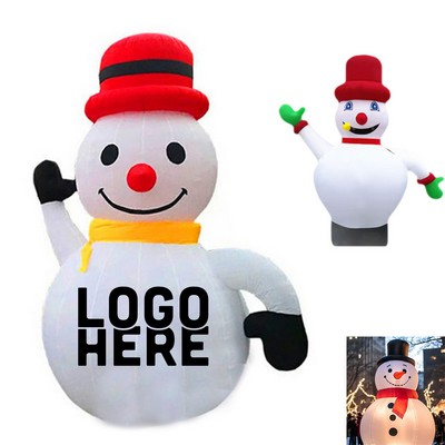 Inflatable Snowman Decoration