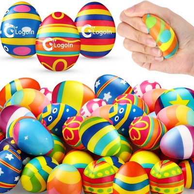 Easter Stress Ball 2.36" Foam Egg Fidget Toys