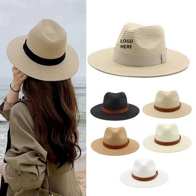Breathable Panama Straw Hat