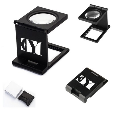 Pocket Three-Folding Loupe Magnifiers