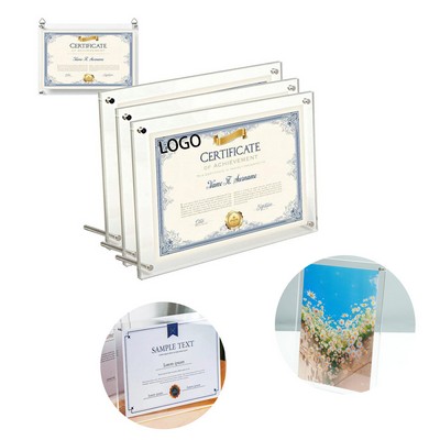 Acrylic Display Frame