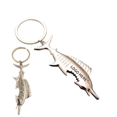 Marine Sailfish Keychain Bottle Opener