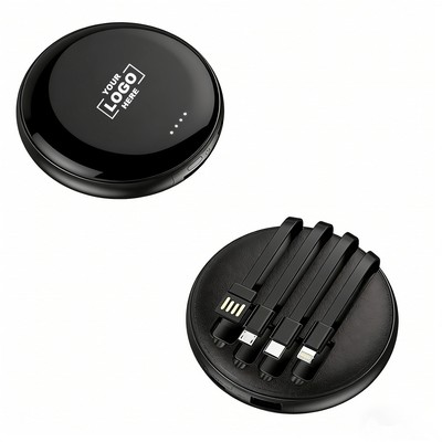 Circular Mobile Power Bank Battery