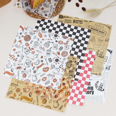 14" x 14" Non-Stick Cooking Paper Sheets