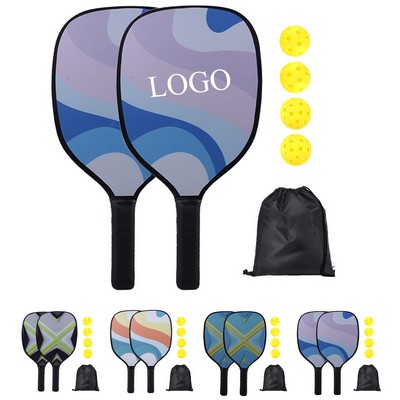 Pickleball Wood Paddle Set
