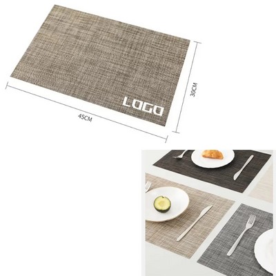 Washable PVC Non-Slip Placemats