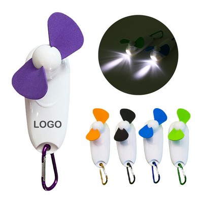 Portable Fan with Light