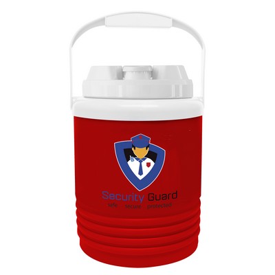 1-Gallon NYC® Ranger Beverage Jug - Red