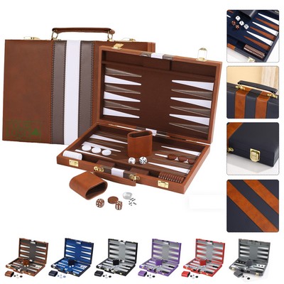 PU Backgammon Game Set