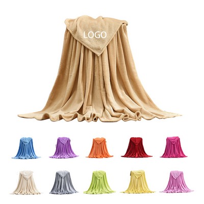 Luxury Fleece Microfiber Bed Blanket