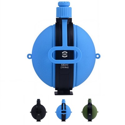 Portable silicone canteen