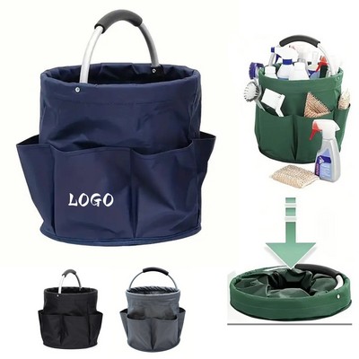 Collapsible Multi-Pocket Utility Bucket